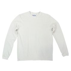 Baja Long Sleeve Hemp Shirt | Jungmaven Hemp Clothing Eco-friendly Organic Cotton Crew Neck Top, Eco-friendly Relaxed Fit Crew Neck Top, Soft-washed Long Sleeve T-shirt For Everyday, Eco-friendly Relaxed Fit Top For Everyday, Everyday Soft-washed Organic Cotton Sweatshirt, White Relaxed Fit Eco-friendly Tops, White Eco-friendly Tops With Relaxed Fit, Eco-friendly Cotton Tops For Everyday, Everyday Relaxed Fit Organic Cotton Sweater