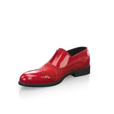 Men`s Oxford Shoes 6258 | Girotti Red Patent Leather Dress Shoes For Business, Patent Leather Dress Shoes With Red Sole For Galas, Luxury Leather Dress Shoes With Glossy Finish, Luxury Glossy Leather Dress Shoes, Glossy Finish Leather Dress Shoes With Round Toe, Red Patent Leather Loafers For Formal Wear, Red Patent Leather Business Shoes, Red Patent Leather Loafers For Formal Occasions, Red Patent Leather Loafers With Red Sole