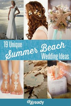 the ultimate guide to unique summer beach wedding ideas