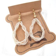 Handmade Accessories Ideas, Anting Manik, Art Jewelry Design