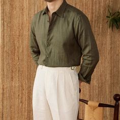 Elegant Pant, Linen Men, Monk Strap Shoes, Linen Shirt Men, Casual Long Sleeve Shirts, Fabric Shoes, Brogue Shoes, Elegant Shoes, Jogger Set