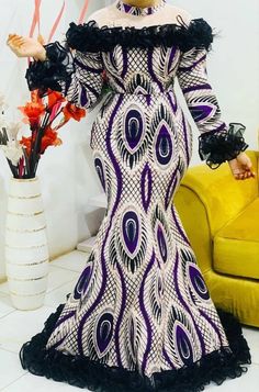 Ankara 6 Pieces Long Gown Styles, Six Pieces Gown Styles Ankara, Six Pieces Ankara Gown Styles, Latest Ankara Long Gown Styles For Ladies, Style To Sew With Ankara, Six Piceses Gown Ankara, Latest Ankara Long Gown Styles 2023, 6pieces Ankara Gown, Ankara Six Pieces Long Gown Styles