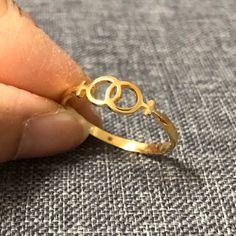 "This is a female symbol for lesbian pride. Base Material: 925 Sterling Silver Depth: 5 mm (Approximately) Metal Stamped: 925 Thickness: 1mm (Approximately) Ring Size: We can make from US 4 - 13. We accept half-size. Please state after order. SPECIAL ANNOUNCEMENT 1. Please visit https://www.etsy.com/shop/yhtanaff for more designs. 2. Subscribe our newsletter to receive a Coupon Code for 10% discount. \"At Our Shop Profile's Announcement Section\" 3. Please LIKE our Facebook Fan Page: URL: https: Dainty Promise Couple Rings, Hypoallergenic Yellow Gold Midi Rings, Hypoallergenic Midi Rings For Wedding, Symbolic Midi Rings As Gifts, Ring Placement Meaning, Lesbian Ring, Ring Placement, Women Symbol, Lesbian Wedding Gifts