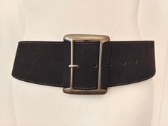 Wide Dark Chocolate Suede Real Leather Belt by Tatuum Accessories  Belt length (when it is fastened) at longest position : 90,5 cm/ 35.6" Length at shortest position: 81 cm / 32" Width: 6,5 cm/ 2.5" Good used condition - see pictures Belt Length, Suspender Belt, Suspenders, Leather Belt, Dark Chocolate, Real Leather, Halloween Shopping, Poland, Belts