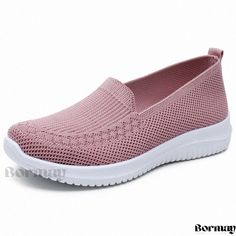 Gentle Stroll Shoes with Anti-Slip Technology for Female Feet Slip Resistant Shoes, Plastic Heels, Comfortable Walking Shoes, Light Weight Shoes, Mesh Shoes, Good Grips, Walking Shoes, Vintage Chic, Shoes For Women