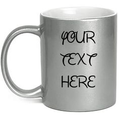 PRICES MAY VARY. Custom Coffee Mugs - personalized text with your name or a quote, for a one of a kind keepsake! An ideal gift for your beloved friends, relative, family members and more. You can gift these custom text mugs as a house warming present on occasions like christmas, birthdays, Mother's Day, Father's Day, Gift for grandma. Custom Coffee Mugs - personalized text with your name or a quote, for a one of a kind keepsake! An ideal gift for your beloved friends, relative, family members an Custom Coffee Mugs, Design Mug, Personalized Coffee Mugs, Gift For Grandma, Custom Coffee, White Gift Boxes, Gold Shimmer, Text Design, Personalized Mugs