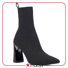 in stock Modern Black Boots For Spring, Medium Width Heels For Evening In Winter, Spring Heeled Boots With Reinforced Heel For Night Out, Chic Winter Booties With Reinforced Heel, Black Heeled Boots For Winter Evenings, Casual Evening Boots For Spring, Modern Winter Evening Heels, Modern Evening Heels For Winter, Black Boots With Reinforced Heel For Spring