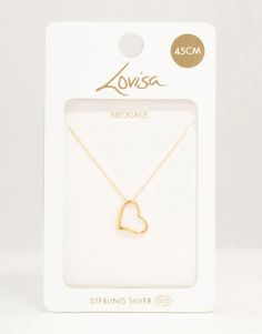 Accessories by Lovisa It's the details for us... Fine chain Heart pendant Adjustable length Lobster clasp Chain Heart, Heart Charm Necklace, Hoodies For Sale, Petite Maternity, Sterling Silver Heart, Jeans For Sale, Skirts For Sale, Gold Plated Sterling Silver, Silver Heart