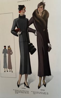 Fur Collar Coat, Pleated Jacket, History Fashion, Fur Coats Women, Brown Coat, 1930s Fashion, Fur Collars, London Fashion