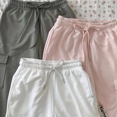 *Pics Are Referenced, Model In Size S Inseam Pockets Infinity Drawcord Elastic Waistband Back Patch Pockets With Flaps Materials & Care Content: 100% Cotton Care: Machine Wash White Baggy Joggers, High-waist Joggers With Pockets For Loungewear, Pink Leisure Joggers With Pockets, White Sweatpants With Pockets For Leisure, White Cargo Pants With Side Pockets For Loungewear, White Cargo Pants For Loungewear, Short Sweatpants With Pockets For Loungewear, Pink Sweatpants With Pockets For Leisure, High Waisted Joggers