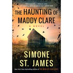 the book cover for the hunting of maddy care by simon st james is shown