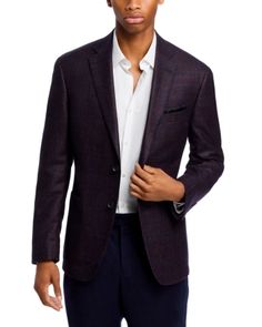 Crafted from elegant Loro Piana fabric, this sports coat adds a layer of sophistication to any outfit with its fine construction of wool, cashmere, and silk, sourced from the finest mills in Biella, Italy. Elegant Fall Sport Coat With Custom Fit, Luxury Tailored Sport Coat For Fall, Fall Formal Sport Coat With Suit Collar, Designer Business Suits For Fall, Elegant Custom Fit Outerwear For Fall, Formal Fall Sport Coat With Hidden Buttons, Fall Formal Sport Coat With Hidden Button Closure, Designer Business Casual Suits For Fall, Luxury Fitted Sport Coat For Fall