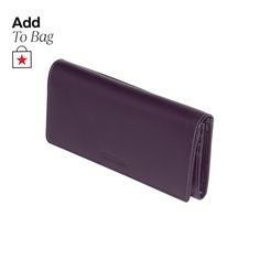 in stock Elegant Purple Wallets For Travel, Elegant Everyday Purple Wallets, Elegant Purple Everyday Wallet, Elegant Purple Wallets, Elegant Purple Bifold Wallet, Elegant Trifold Wallet For Daily Use, Evening Trifold Wallets With Card Slots, Trifold Evening Wallets With Card Slots, Elegant Purple Wallet For Gift