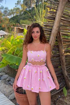 Chic Crochet Dresses for Women: Trendy and Timeless Styles | Best DIY Fashion Ideas on Pinterest Cute Pink Crochet Dress For Summer, Handmade Cute Crochet Summer Dress, Cute Pink Crochet Dress For Spring, Handmade Crochet Dress For Summer, Handmade Crochet Dress For Spring, Crochet Dress Outfits, Crochet Top Outfit, Easy Patterns