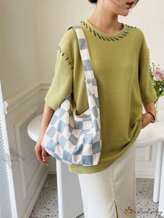 Bird in Bag - Patterned Hobo Bag - Fashionable Design Trendy Rectangular Hobo Bag For Day Out, Large Capacity Tote Shoulder Bag For Day Out, Casual Hobo Shoulder Bag For Day Out, Casual Square Baguette Bag, Casual Pouch Shoulder Bag For Day Out, Casual Shoulder Bag With Removable Pouch For Day Out, Large Capacity Shoulder Bag For Day Out, Casual Green Bags For Day Out, Casual Square Hobo Bag With Removable Pouch