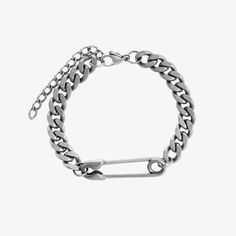 Type: AccessoriesMaterial: Titanium steelBracelet length: 18cm ( 7.1 inches )Extension chain: 5cm( 2.0 inches ) Pin Bracelet, Shiny Bracelets, Paperclip Bracelet, Star Bracelet, Metal Chain Link, Silver Prices, Trombone, Cuban Chain, Steel Bracelet