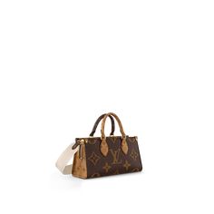 LOUIS VUITTON® - Onthego East West - Monogram Monogram Reverse Louis Vuitton Onthego, Versace Bag, Reverse Canvas, Louis Vuitton Handbag, Buy Bags, Handbag Heaven, Fancy Bags, Lv Monogram, Swag Shoes