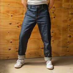 Graham: Selvage Raw Original | Nihon Menpu – Raleigh Workshop Men's Denim Style, Selvage Denim, Downtown Raleigh, Custom Jeans, Cotton Jeans, Japanese Denim, Denim Trends, Break In, Raleigh Nc