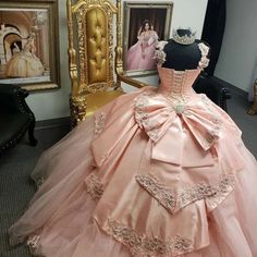 Pink Ball Gown Quinceanera Dress Pink Quinceanera Dresses, Pink Quinceanera, Quinceanera Pink, Quinceanera Themes Dresses, Pink Quince, Movie Hacks, Quinceñera Dresses, Sweet 16 Dress, Quinceanera Dresses Pink