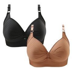 2PC Ladies Traceless Comfortable No Steel Ring Breathable Gathering Bra Woman Underwear Features: DESIGN : The bra very soft,the elastic fabric give enough supporting to breast,it will keep the shape washing, REMOVABLE PADDING,easier to wash the padding,you also can it to wear as your habit.The widen side band will conceal armpit,and keep close . SELECTIVE MATERIAL: The fabric is very and gentle to your skin, no any irritation, the good elasticity will keep the bras shape and close to your body Bra Support, Wireless Bras, Plus Size Bra, Plus Size Activewear, Everyday Bra, Nursing Bra, Wireless Bra, Elastic Fabric, Womens Bras