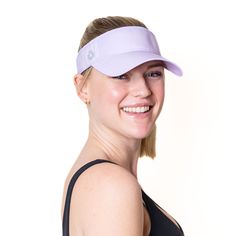 Visor, Slide Strap, Lavender, UPF 50+ - VIMHUE Female Skull, Female Head, Athletic Gear, Functional Accessories, Intense Workout, Say Goodbye, Uv Rays, Outdoor Adventures, Upf 50