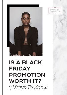 If done wrong, a Black Friday promotion can hurt your profit margins. In this video, I discuss everything you need to know before putting up a Black Friday sale for your fashion business. Boutique Sale Ideas, Sale Ideas, Boutique Sales, Fashion Marketing, Black Friday Promotions