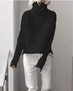 SPU:20101250 Sleeve Type:Long Sleeves Material:Cotton/Polyester Neckline:Turtleneck Style:Casual Theme:Winter,Spring,Fall Color:White,Gray,Black, Burgundy Size Chart Size Bust cm inch S 95 37.4 M 100 39.4 L 105 41.3 XL 110 43.3 XXL 115 45.3 3XL 120 47.2 4XL 125 49.2 5XL 130 51.2 Turtleneck Style, Stripes Texture, Summer Swim Suits, Vintage Summer, Solid Dress, White Tops, Set Dress, Casual Tops, Shirts Tops