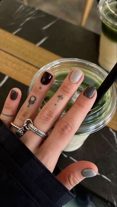 Minimal Nails Art, Mens Nails, Hello Nails, Grunge Nails, Minimal Nails, Casual Nails, Fire Nails, Funky Nails, Chic Nails