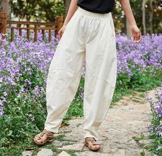 Silk cotton Organic color Loose Style Silk cottonSpring summer Autumn Women pants.loose style,soft and breathy organic 100% fabric,very special with it's loose design.this women pants also could be custom made any size. Material:Silk cottonwe custom made any size.Here is the size chart for your kind conference:Size: S :waist:64-94cm hips:94 cm length:88 cm M :waist:68-98cm hips:98 cm length:89 cm L :waist:72-102cm hips:102cm length:90 cm Measuring Method: Click to view the measurement method Shi Loose Linen Pants, Organic Colors, Pants Loose, Linnet, Linen Style, Women Pants, Loose Style, Women Pants Casual, Cozy Fashion