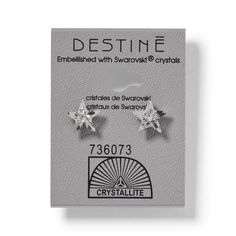 Crystallite Destine Star Earrings are a single post earring set made from genuine Austrian crystal Swarovski stones. Wardrobe Fashion, Sally Beauty, Swarovski Stones, Austrian Crystal, Star Earrings, Piercing Jewelry, Jewelry Sales, Body Jewelry, Post Earrings