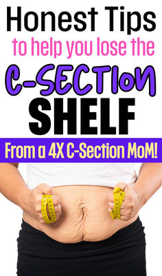 A new mom trying to lose the c-section shelf postpartum belly with these honest tips to help you get rid of the c-section tummy pooch fast! C Section Shelf, Shelf Workout, Post C Section Exercise, Csection Hospital Bag, Postpartum Belly Workout, Postpartum Products, C Section Belly, Post C Section, C Section Workout