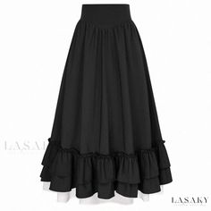 Lasaky - Halloween Renaissance Vintage Midi Skirt - Retro Costume for Stage Performances Vintage Midi Skirt, Retro Costume, Types Of Skirts, Pleated Skirt, Midi Skirt, Skirt, Halloween