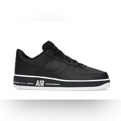 Great Used Condition, Minor Wear. Smoke Free, Pet Friendly Home. No Trades. Nike Air Force 1 Black Urban Streetwear, Modern Black Nike Air Force 1 For Sports, Black Modern Nike Air Force 1 For Sports, Modern Black Nike Air Force 1 For Streetwear, Black Nike Sneakers With Logo Print, Black Custom Sneakers With Logo Print, Nike Air Force 1 Black Sporty Sneakers, Black Nike Air Force 1 Sporty Round Toe, Black Nike Air Force 1 Sporty Style