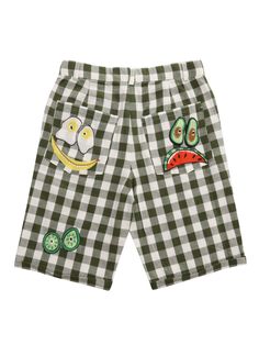 Stella McCartney childrens checked shorts with colorful all-over prints, welt pockets, strap, in cotton.Composition: 100% COTTON Barbour Steve Mcqueen, Boys Bottoms, Kenzo Kids, Steve Mcqueen, Stella Mccartney Kids, Welt Pockets, Kids Wear, Welt Pocket, Kids Boys