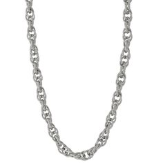 This necklace features a 30" curb Knurled linked chain for a bold and stylish silhouette. A trendy accessory that's great for everyday wear. Available In 14K Gold Dipped And Silver Tone Measurements: 30"L x 0.37"W Made In USA 2028 Jewelry Collection 2028 Jewelry features more fashion forward design choices comprised of premium components. The collection is enhanced with noticeable statement pieces that respect vintage aesthetics, while integrating them into a more refined fashion jewelry collect Channel Jewelry, Refined Fashion, Jewelry Classic, 1928 Jewelry, Link Chain Necklace, Gold Dipped, Trendy Accessories, Jewelry Companies, Chain Link Necklace