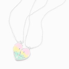 Sour Skittles, Face Glow, Glowing Necklace, Woman Jewelry, Best Friend Necklaces, Friends Happy, Friend Necklaces, Unicorn Cake, Face Design