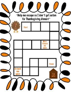 a thanksgiving themed crossword puzzle