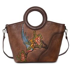 PRICES MAY VARY. 【DESIGNER HANDBAG】hand embossed, hand colored and engraved. It is very structured.Each one is unique and has an artistic "life". This bag is uniquely elegant and beautiful. It is a great accessory to match fall and winter outfits. 【MATERIAL】This retro handbag is total vintage handmade,the unique mandala totem is embossed. the bag is made from italian genuine cowhide leather and touch feeling is very soft.the lining fabric is very durable.there is a top handle and detachable stra Embossed Top Handle Bag For Travel, Embossed Top Handle Travel Bag, Embossed Satchel Shoulder Bag For Everyday Use, Vintage Embossed Satchel For Everyday Use, Embossed Shoulder Bag For Travel, Embossed Double Handle Shoulder Bag For Everyday Use, Double Handle Embossed Shoulder Bag For Daily Use, Embossed Bags With Double Handle For Daily Use, Embossed Double Handle Bag For Daily Use