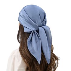 PRICES MAY VARY. Made of 100% superior quality polyester, the touch of the scarf is silky and soft just like silk scarf, and looks shiny like satin scarf. Size of the square scarf is 27.5'' x 27.5'', which can be used as a hair scarf, scarf top, neck scarf, hair wrapping at night, pirate head scarf on Halloween, also can be used for hat and handbag decoration. The satin head scarf serves as an amazing gifts for women. You can send your love and care to your wife, mom, sisters, daughter, grandma Pirate Head Scarf, Satin Head Scarf, Hair Wrapping, Accessories Aesthetic, Silk Scarf Hair, Scarf Hair, Satin Scarf, Scarf Top, Amazing Gifts