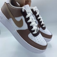 Brown Air Force 1, Brown Nike Shoes, Nike Shoes Air Force