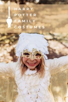 Womens Hedwig Costume, Hedwig Halloween Costume, Hedwig Owl Costume, Harry Potter Owl Costume, Harry Potter Inspired Costumes, Best Harry Potter Costumes, Hedwig Costume Diy, Creative Harry Potter Costumes, Harry Potter Costumes Family