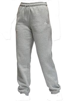 Nike Women's Air Jordan Brooklyn Fleece Pants Manufacturer #: FN4494-063 Color: Grey Heather/White MSRP: $72.00 Adjustable drawstring Tapered fit Jumpman logo 100% Authenticity Guaranteed Jordan Sweatpants, Jordan Sweat, Sweat Women, Cute Pajama Sets, Jumpman Logo, Womens Air Jordans, Cute Pajamas, Heather White, Fleece Pants