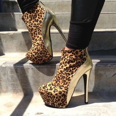 Handcrafted US sizing. Fits true to size. Heel Height: 5.5" / 140 mm approx Product measurements were taken using size 8. Please note that measurements may vary by size. Leopard Print High Heels For Fall, Fall Leopard Print High Heels, Leopard Print Boots For Fall Party, Fall Leopard Print High Heel Shoes, Leopard Print High Heel Boots For Party, High Heel Leopard Print Heels For Fall, Fall Party Leopard Print Boots, Pointed Toe Leopard Print Party Boots, Fitted Leopard Print Boots With Round Toe