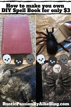 how to make your own diy spell book for only $ 3