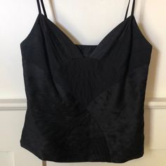 Absolutely Beautiful Tailored Lined Vintage Marc Jacobs Camisole In Black Silk. Featuring A Side Zip And Amazing Stitching Details. Couldn’t Really Find A Good Way To Photograph And Capture Its Beauty But Believe Me, It’s A Classic And Unique Piece You Can Dress Up Or Down. Labeled 8, It’s A Fitted Top Best For A 6-8 Imo. Would Have Been Around 400 New! In Great Vintage Condition, A Little Rumpled From Sitting Unused In My Closet And Ready To Go To A New Home :) Vintage Marc Jacobs, Shifting Closet, Stitching Details, Jacob Black, Believe Me, Fitted Top, Black Silk, Side Zip, Marc Jacobs