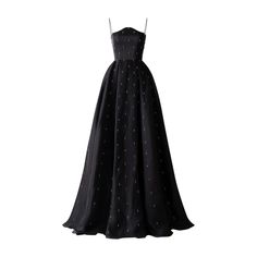 Strapless Full Dress With Stone Embellishment | TRACY STUDIO | Wolf & Badger Black Fr, Full Dress, Ankle Length Dress, Split Skirt, Square Neck Dress, Red Carpet Event, Confident Woman, Looks Chic, Floor Length Dresses