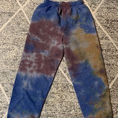 Size Small Super Soft, Cozy, Comfy Tie Dye Sweatpants With Drawstring Nwot Tie Dye Pants With Elastic Waistband For Loungewear, Tie Dye Bottoms With Elastic Waistband For Loungewear, Multicolor Loungewear Bottoms For Fall, Multicolor Bottoms For Loungewear In Fall, Multicolor Bottoms For Fall Loungewear, Casual Multicolor Loungewear Bottoms, Tie Dye Sweatpants, Track Pants, Pant Jumpsuit