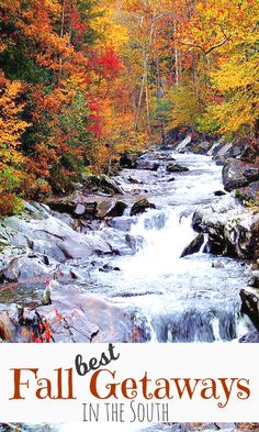 fall getaways in the south