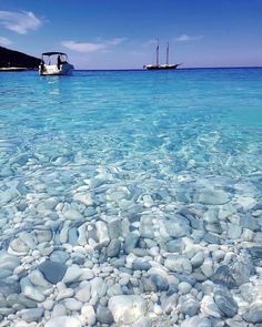 Ithaca Greece, Body Of Water, Destination Voyage, Greece Travel, Greek Islands, Beautiful Islands, Travel Aesthetic, Mykonos, Blue Water