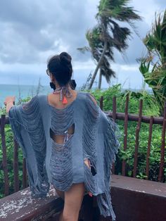 "Frayed beach wear poncho kaftan boho beach This boho beach frayed sarong is one size and fits perfect for any type of body. It has a very trendy boho style which make you look so spectacular for your instagram pics. Measures: width 96cm/38\" Length:60cm /24\" Material: 100% organic cotton woven into a pedal loom ITEM IN STOCK READY TO SHIP!! We do wholesale of this product L Questions❓just message us, we will be more than happy to answer you 😀 check out other designs here: https://www.etsy.com Beachy Cover-up With Tassels For Beach, Hippie Beach Cover-up With Tassels, Sleeveless Tassel Beach Cover-up, Blue Bohemian Sarong For Beach Cover-up, Boho Beach Wear, Blue Bohemian Poncho For Beach Cover-up, Beach Wrap, Caribbean Beaches, Trendy Boho